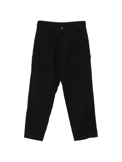 AMARANTO  belt-loops trousers