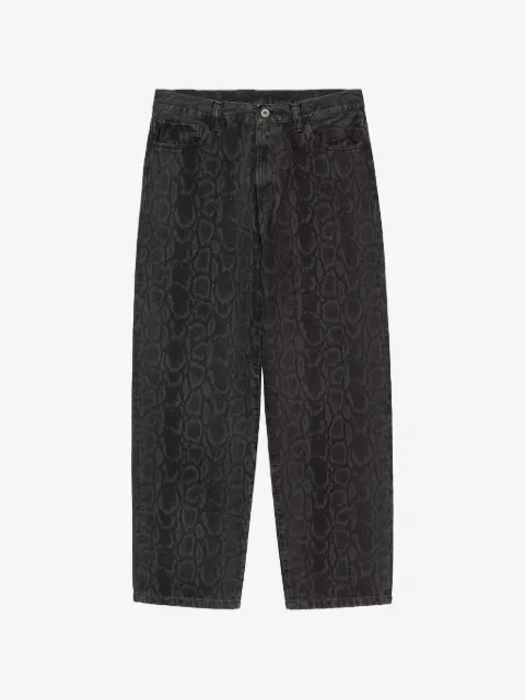 Carhartt WIP джинсы Landon со змеиным узором
