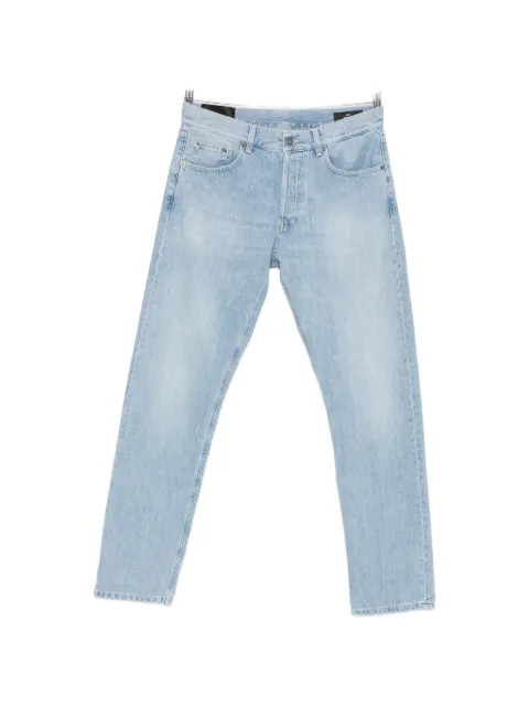 DONDUP faded-wash straight-leg jeans
