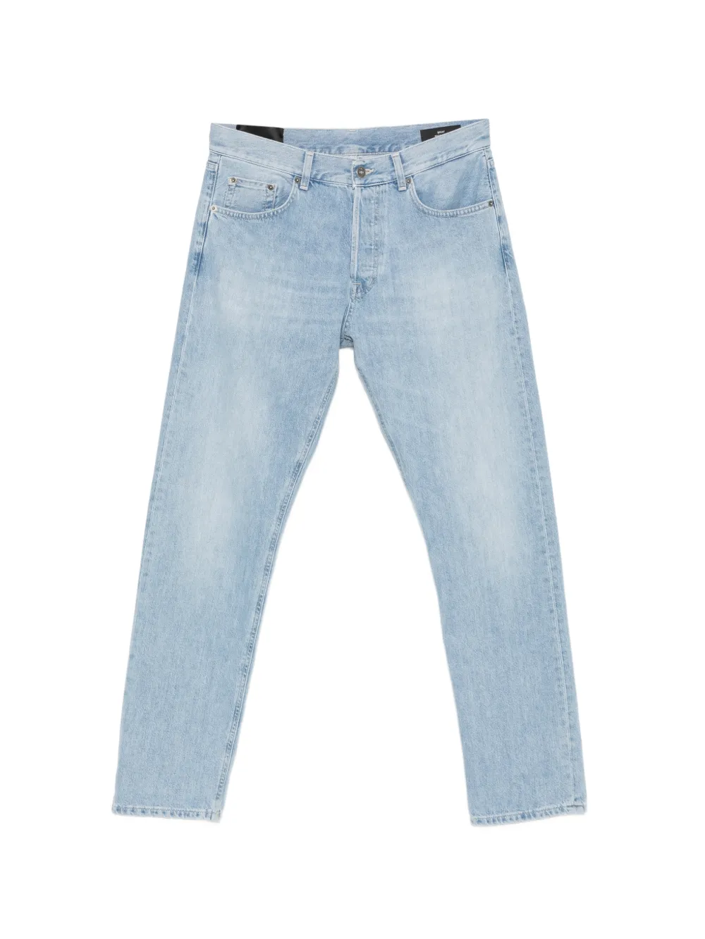 DONDUP faded-wash straight-leg jeans - Blu