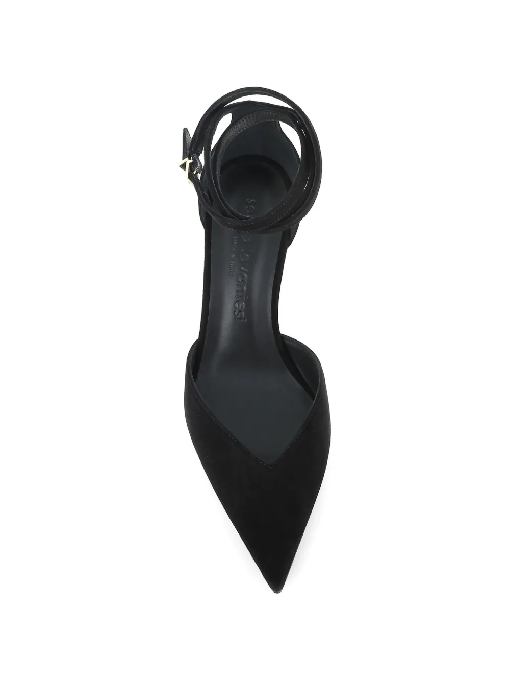 Sergio Levantesi Camelia pumps met enkelbandje Zwart
