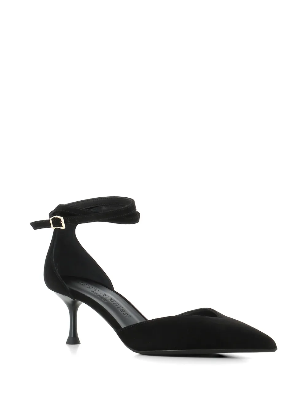 Sergio Levantesi Camelia pumps met enkelbandje Zwart