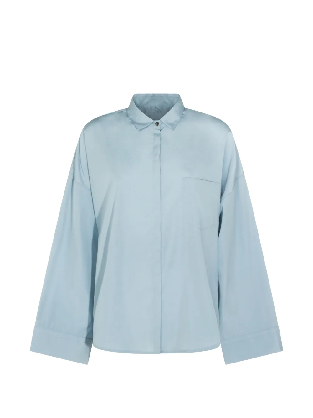 Nine In The Morning chest-pocket shirt - Blu