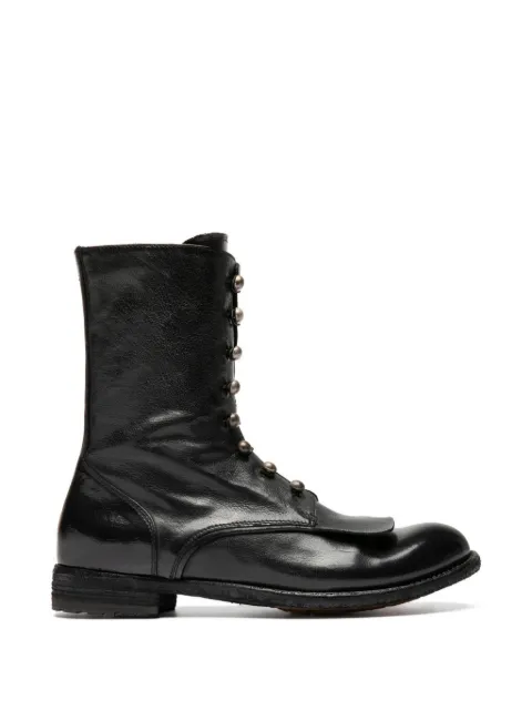 Officine Creative Lexikon zip leather boots