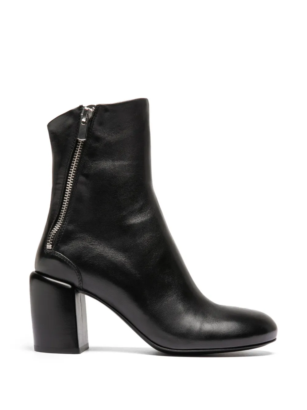 Officine Creative Felicia zip leather boots - Nero