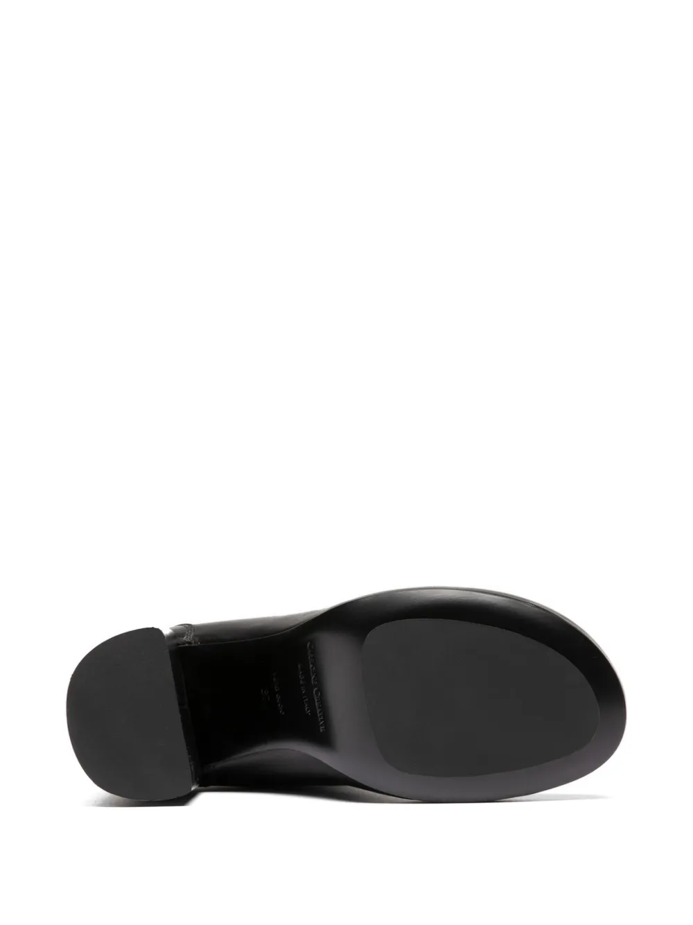 Officine Creative Felicia leren laarzen met rits Zwart