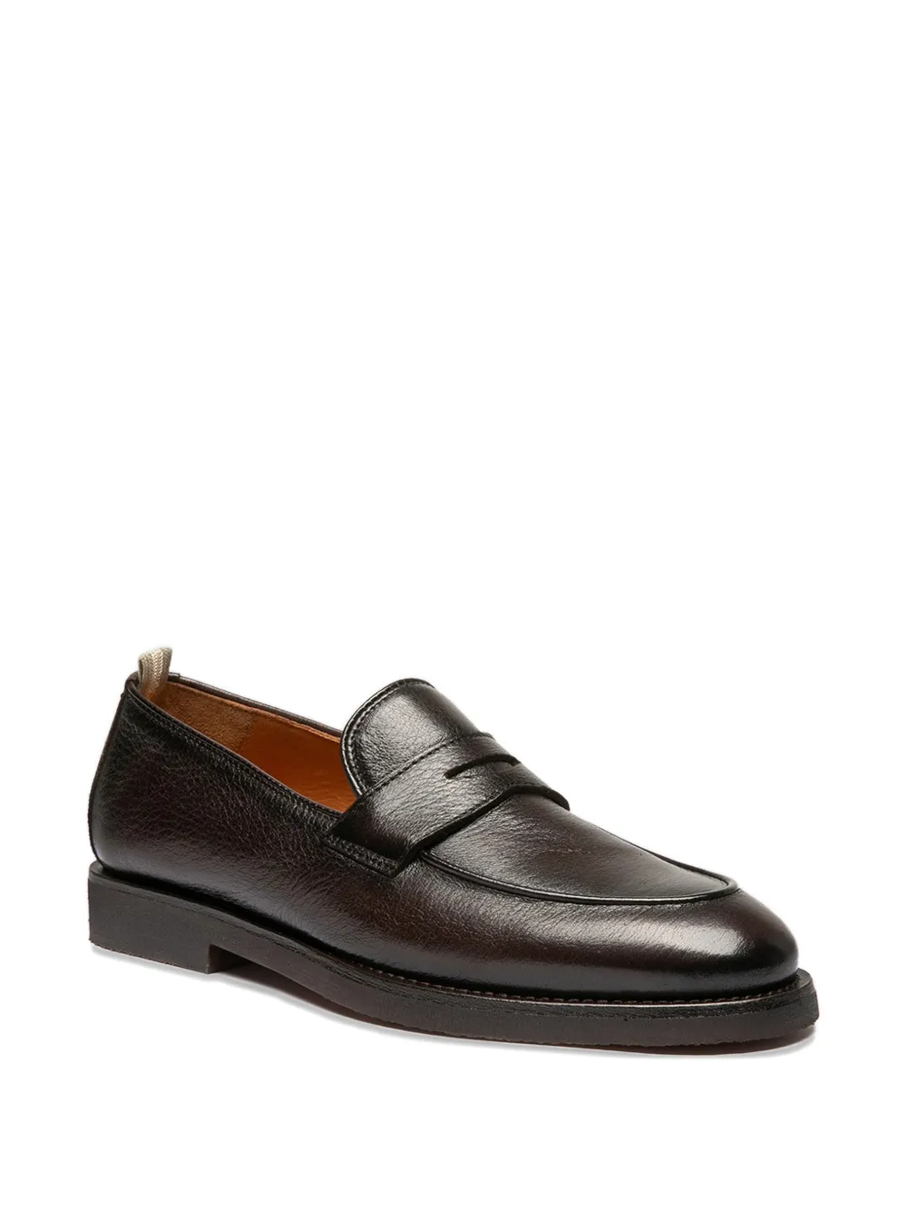 Officine Creative Opera Flexi leren loafers Bruin