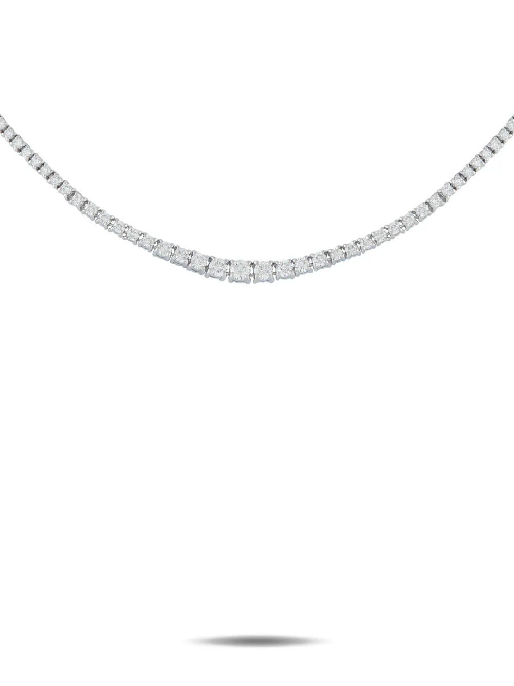 LB Exclusive tennis diamond necklace - Argento
