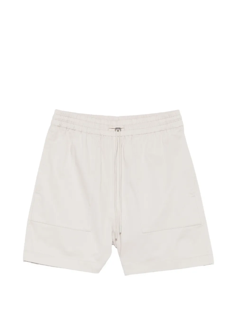 Alpha Tauri Patch-pocket Shorts In Gray