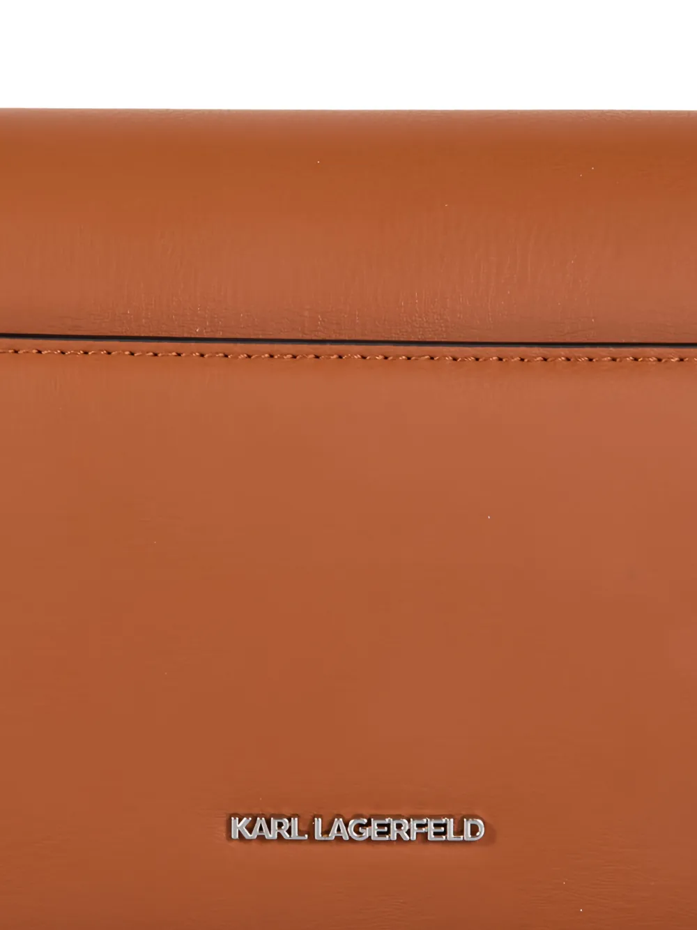 Karl Lagerfeld K Ville schoudertas met logodetail Bruin