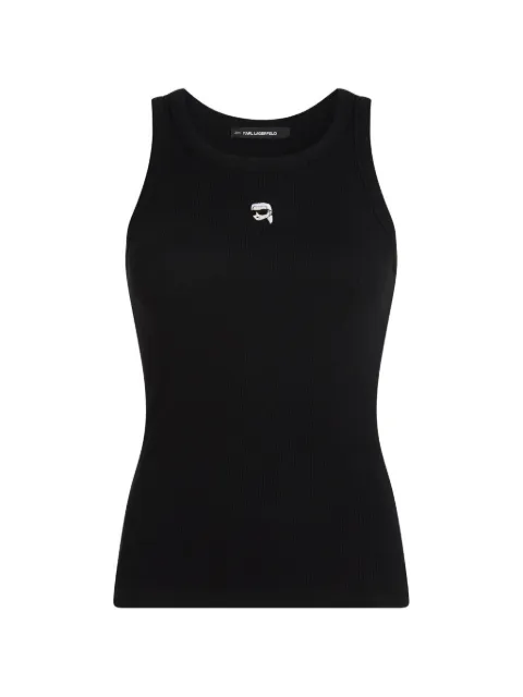 Karl Lagerfeld top sin mangas Ikon