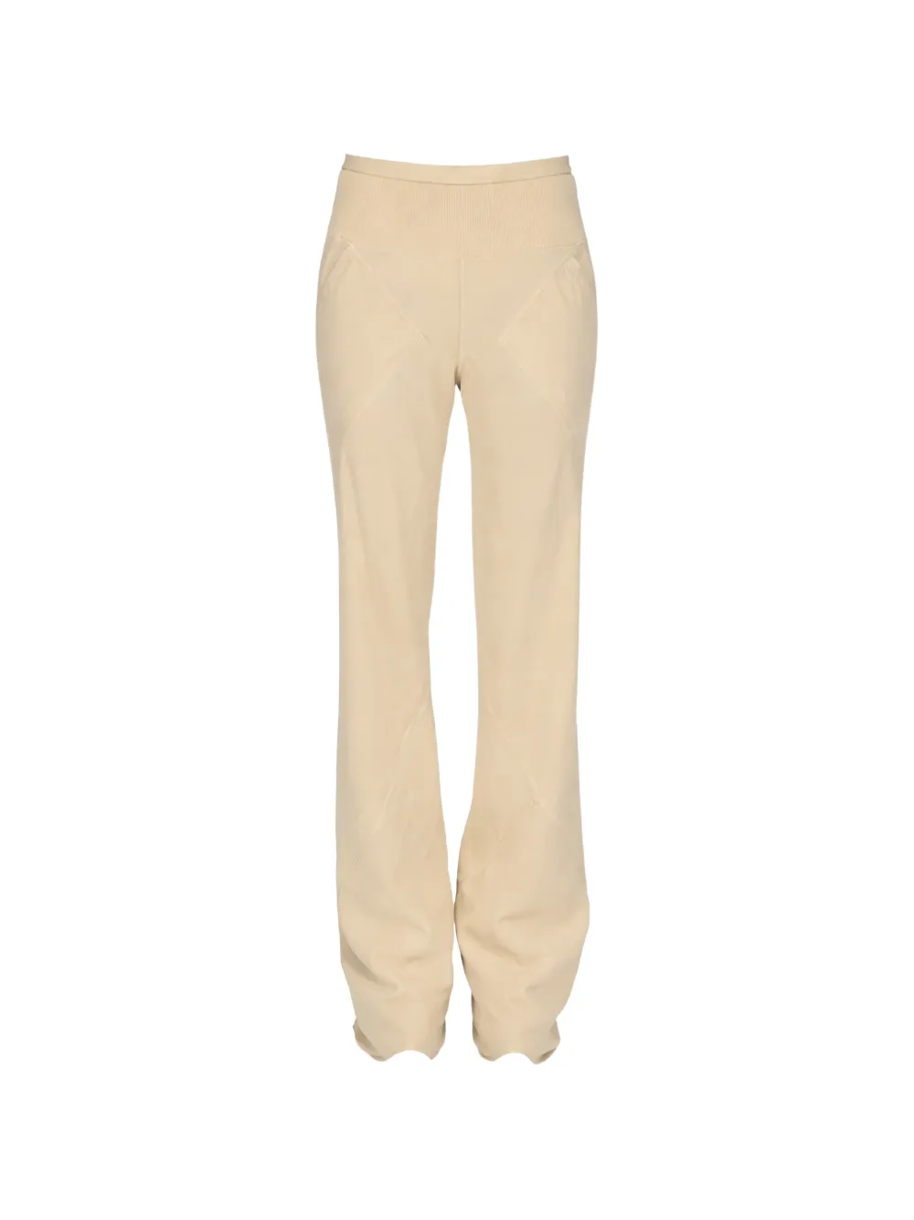 Rick Owens Temple flared trousers - Nude