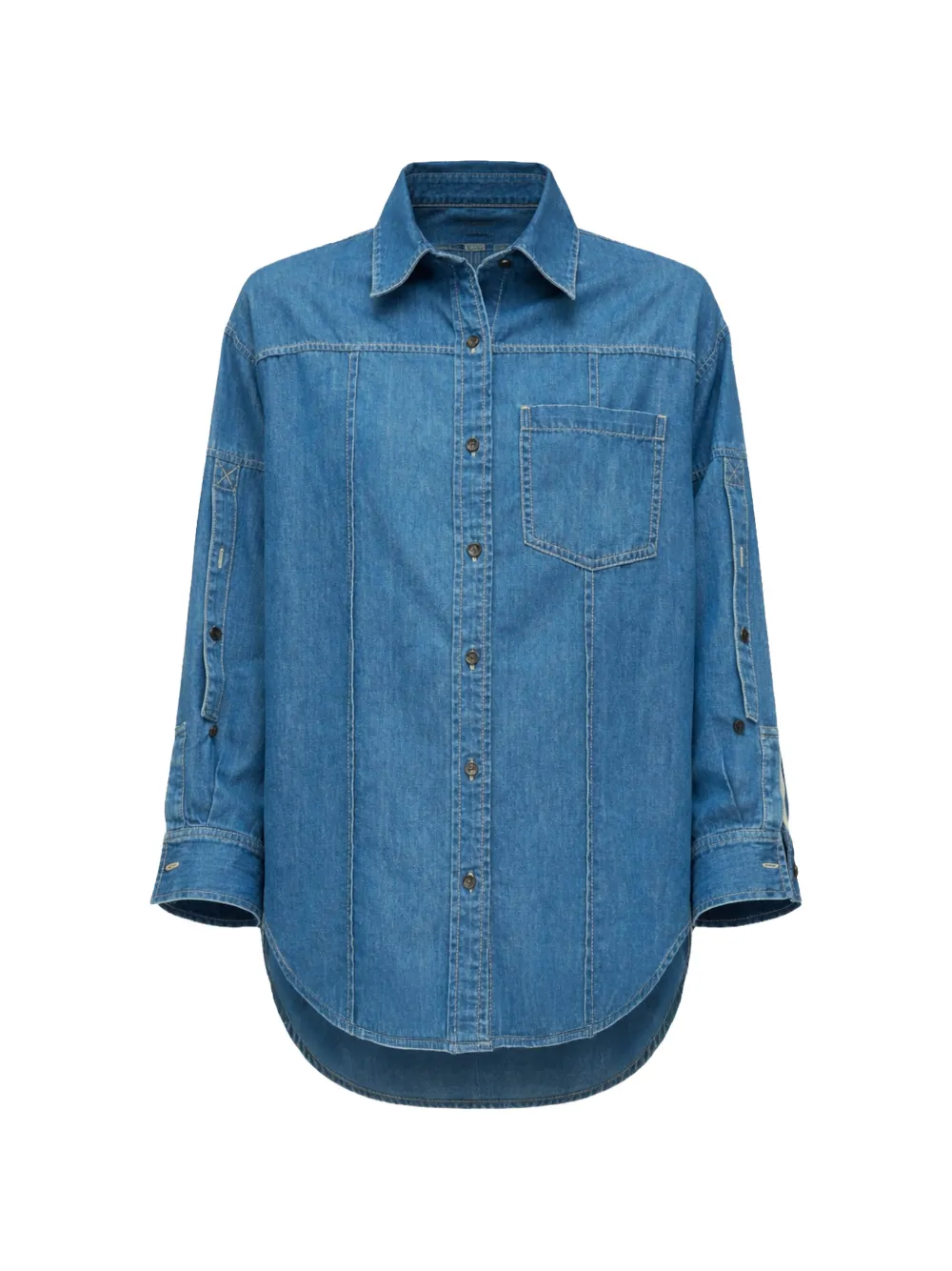 3.1 Phillip Lim oversized chambray shirt – Blue