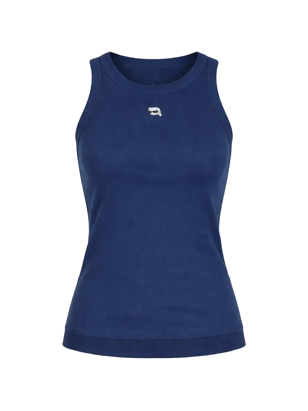 Karl Lagerfeld Ikon ribbed tank top - Blau