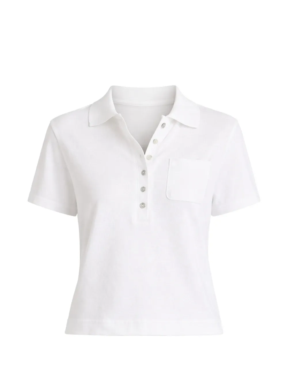 Vince pocket polo T-shirt - Weiß