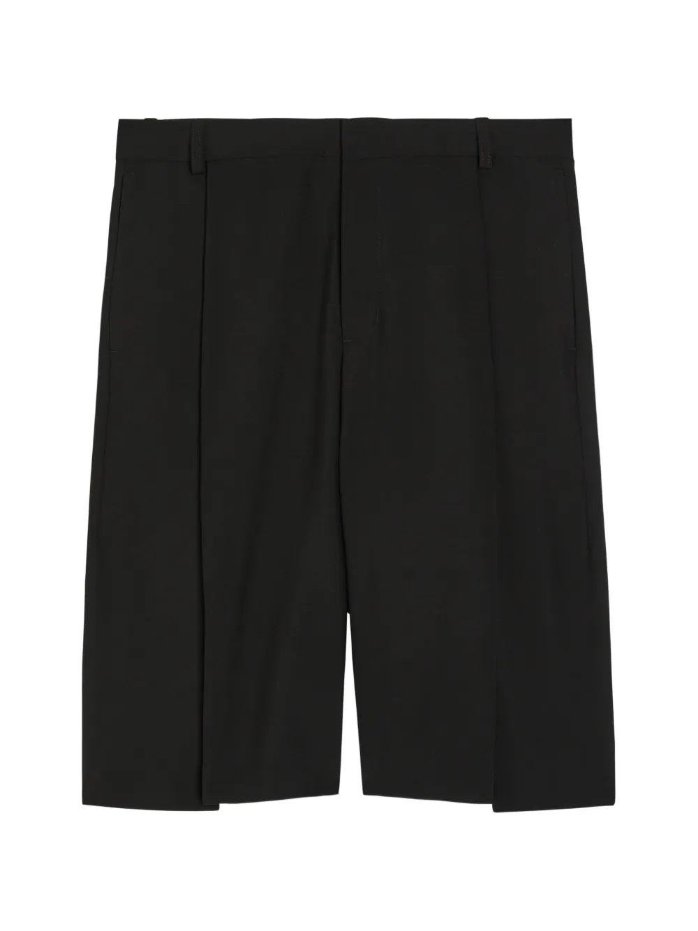 Casablanca pleated tailored shorts - Schwarz