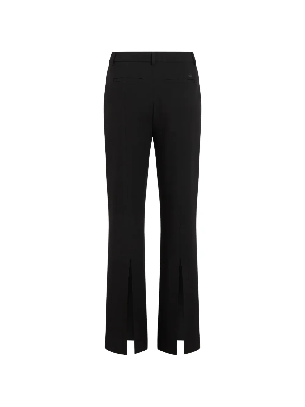 Karl Lagerfeld Broek met split Zwart