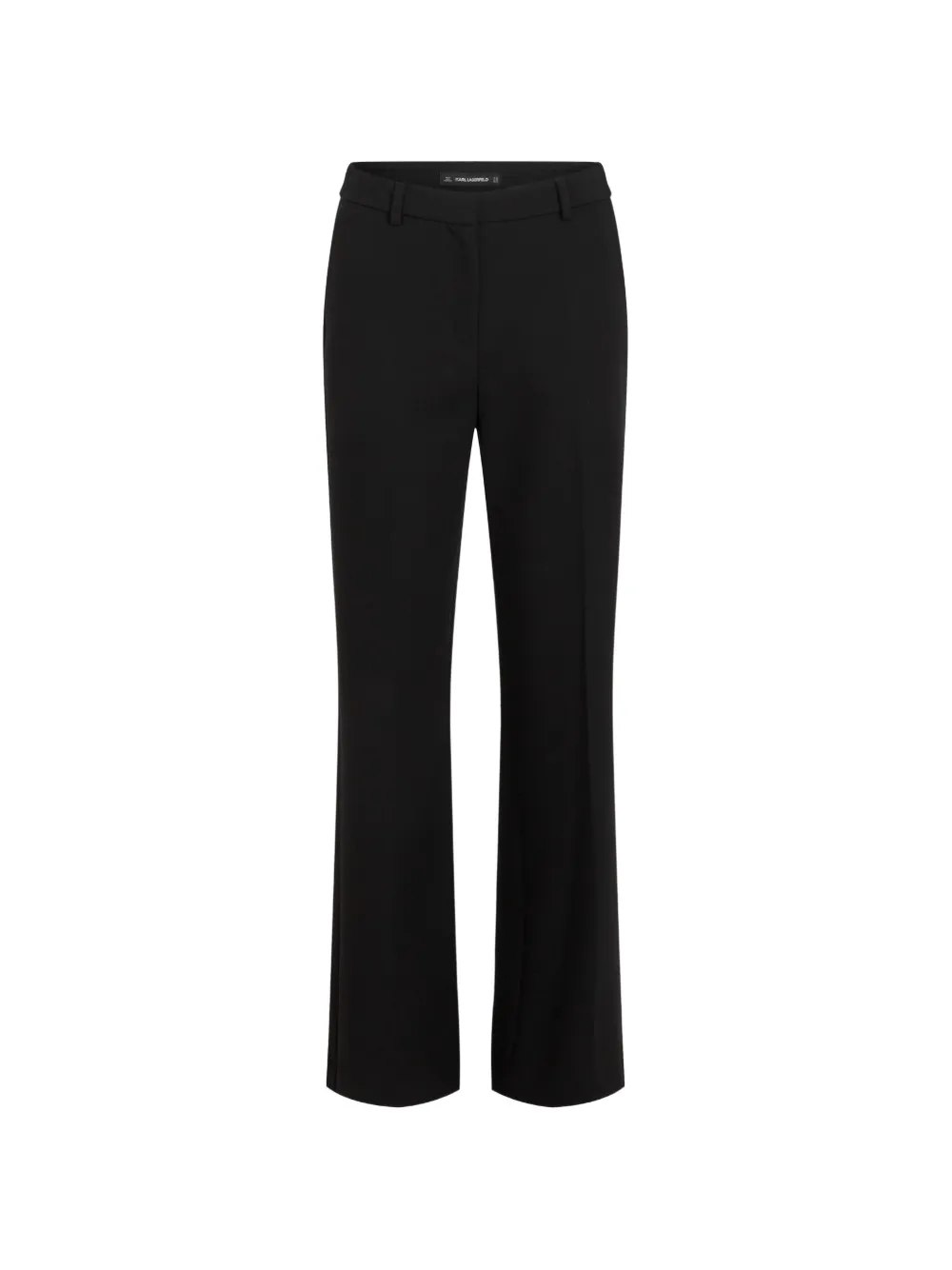 Karl Lagerfeld slit trousers - Nero