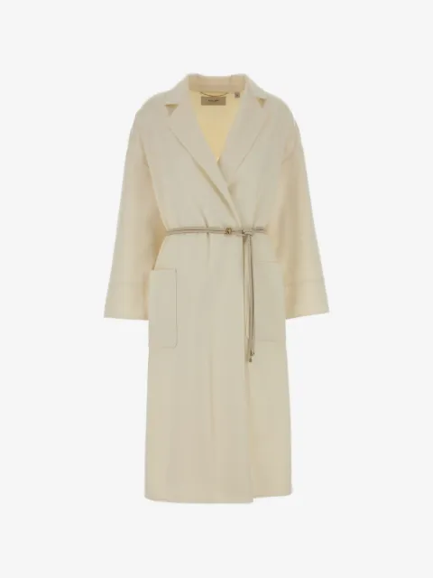 Agnona double-breasted belted coat