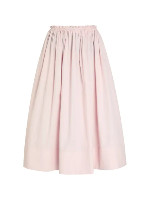 Gabriela Hearst Shiva gathered midi skirt