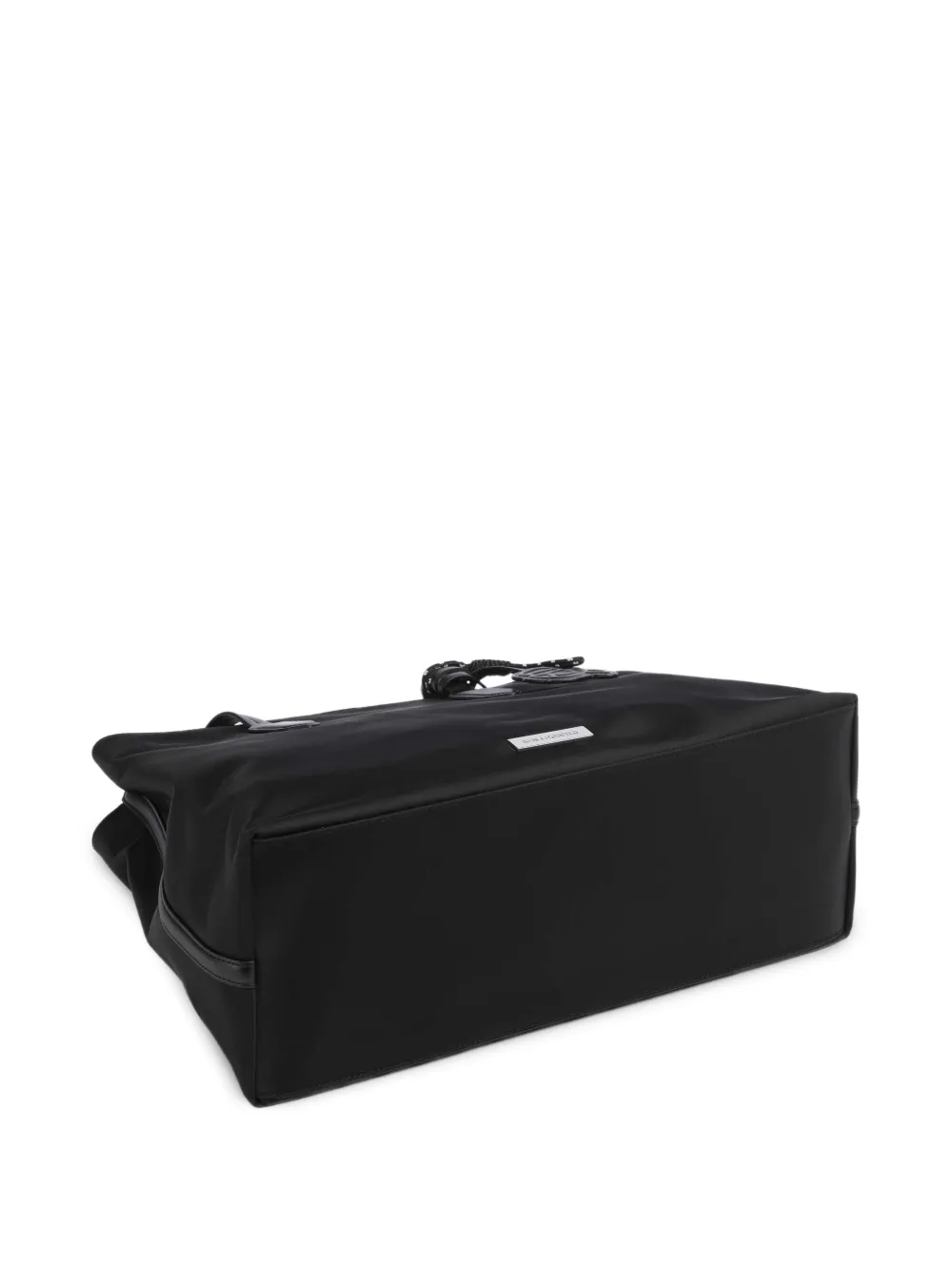 Karl Lagerfeld Ikon schoudertas met logodetail Zwart