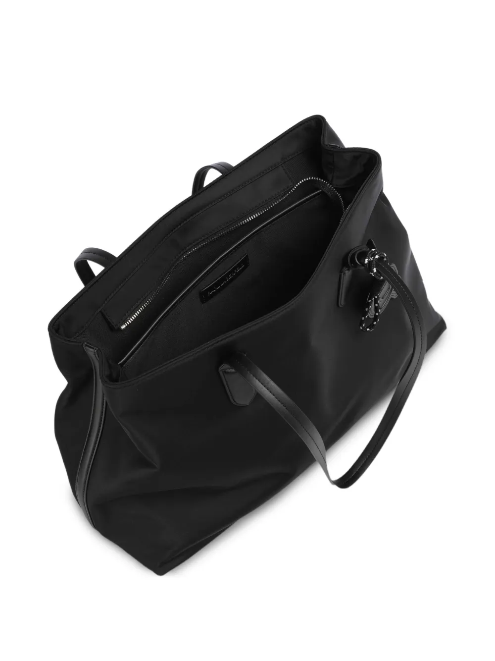 Karl Lagerfeld Ikon schoudertas met logodetail Zwart