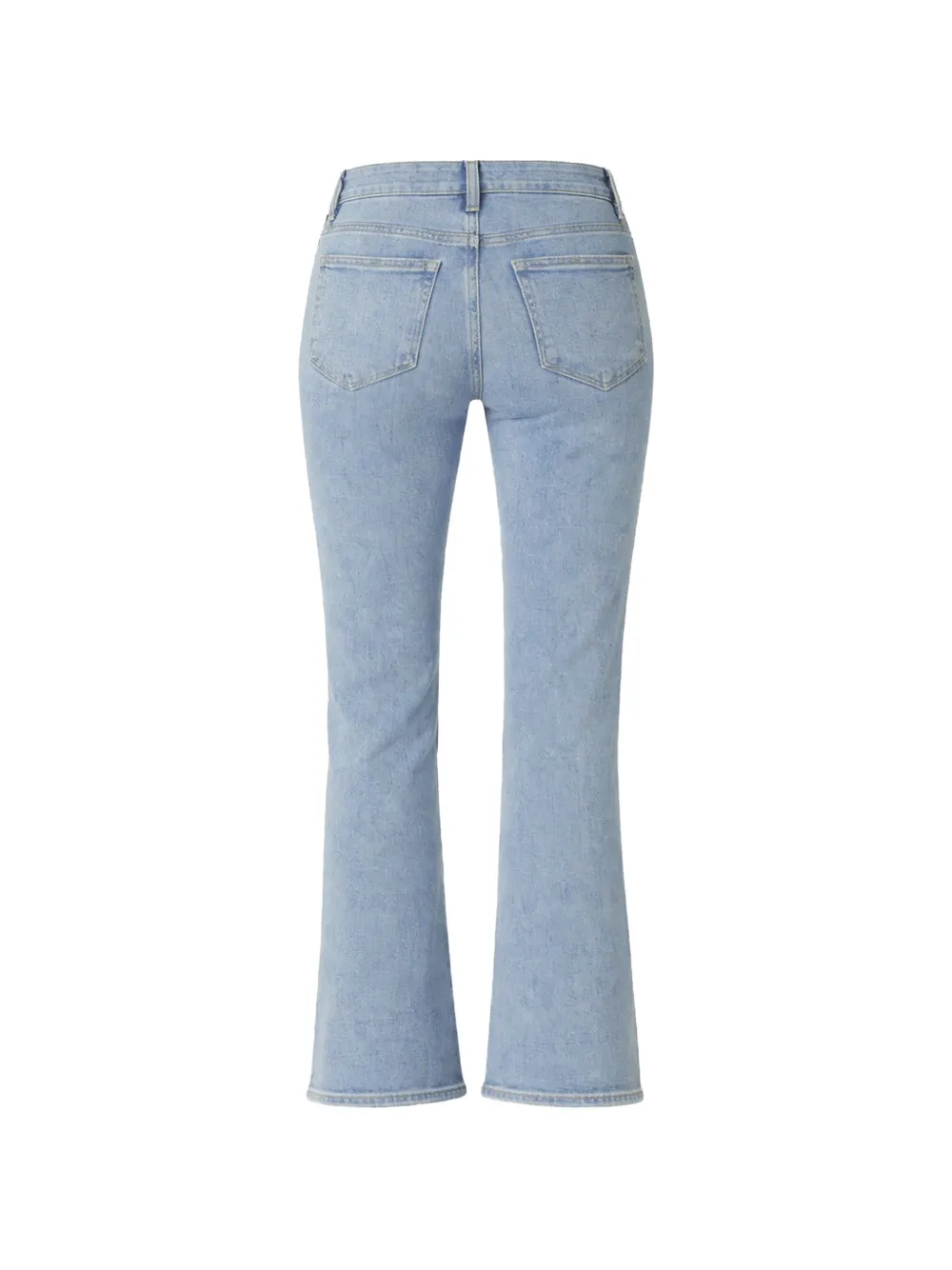  Paige Vaqueros Mason Crop Acampanados - Azul 