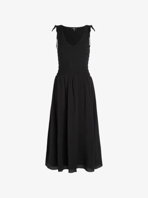 PAIGE Sebestian V-neck midi dress