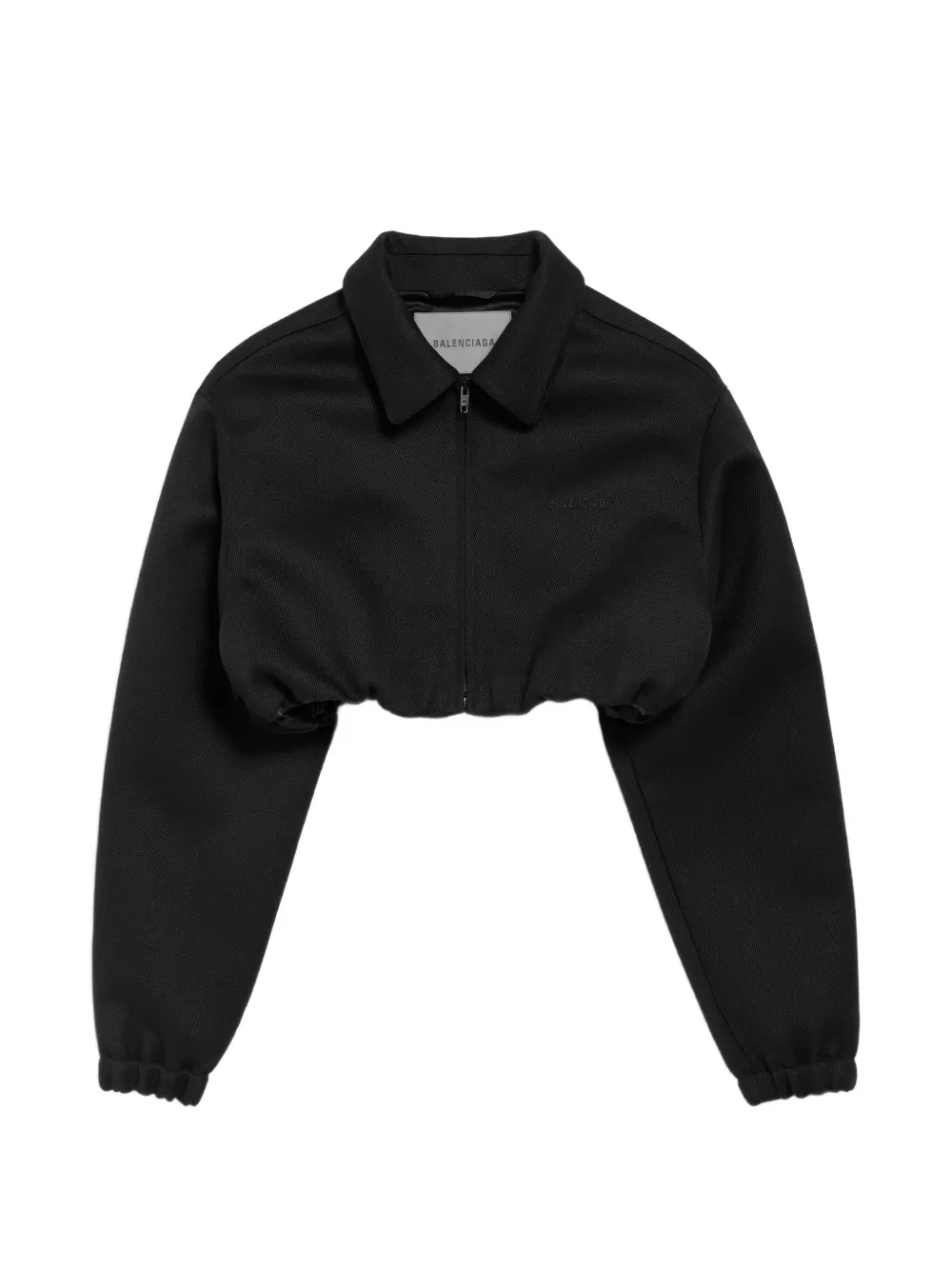 Balenciaga Giacca crop - Nero