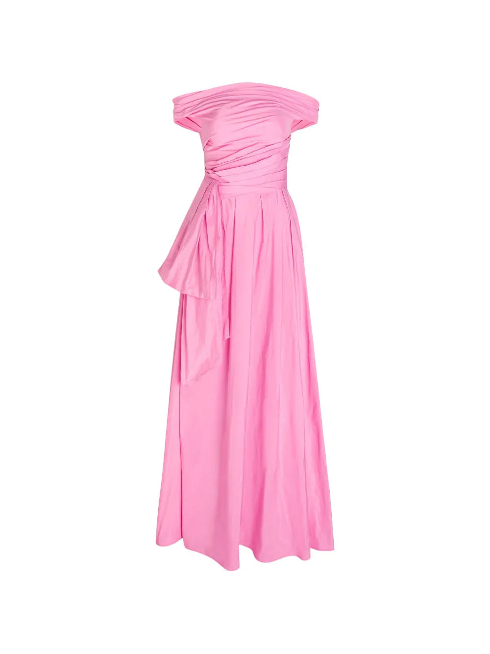 Talbot Runhof draped maxi dress - Rosa