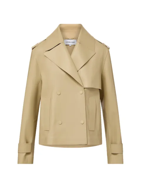 Veronica Beard Heathcliff cropped trench coat