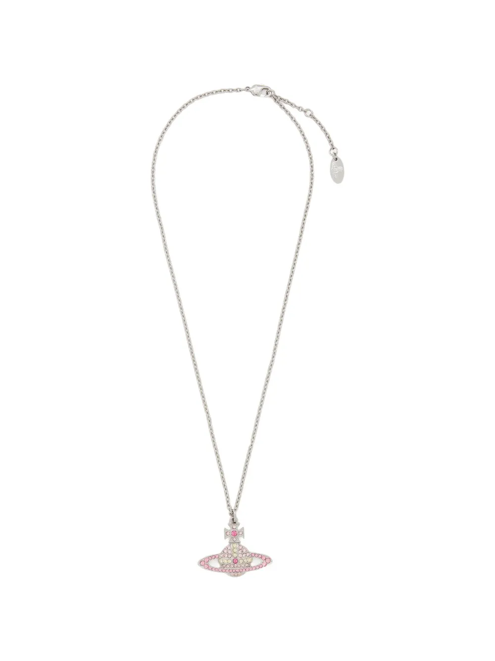 Vivienne Westwood Kika Orb crystal necklace - Argento