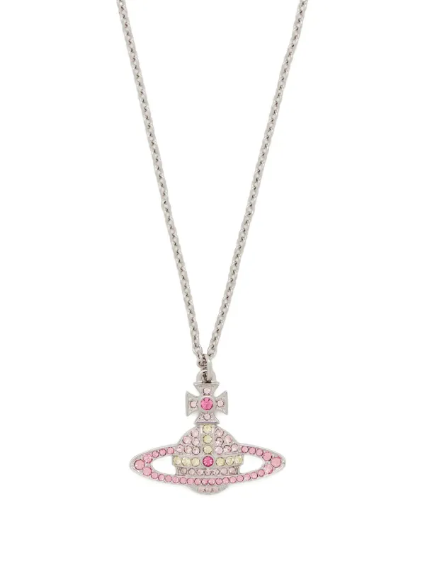 Vivienne Westwood Kika Orb クリスタル ネックレス | シルバートーン
