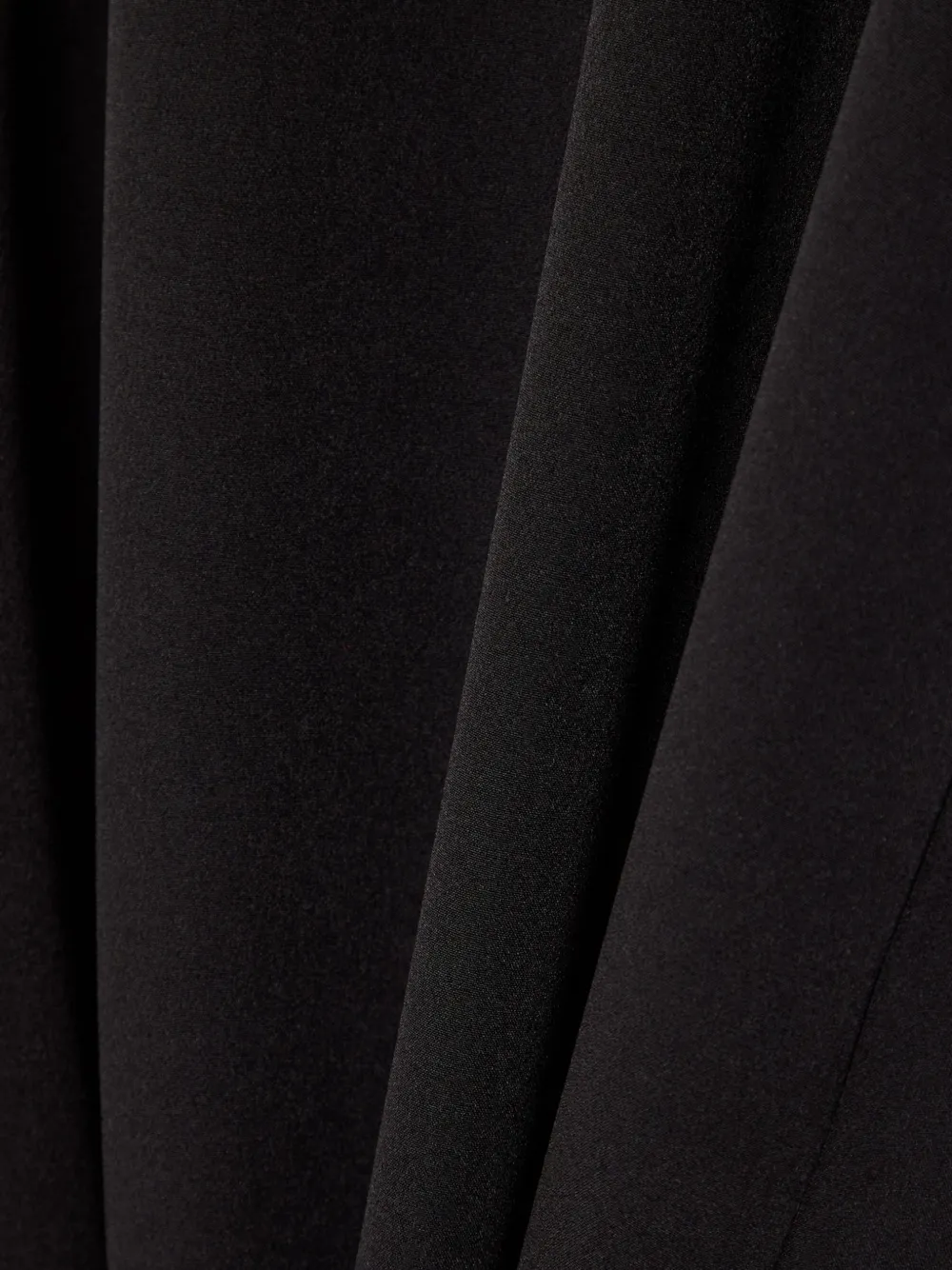 WARDROBE.NYC Mouwloze midi-jurk Zwart