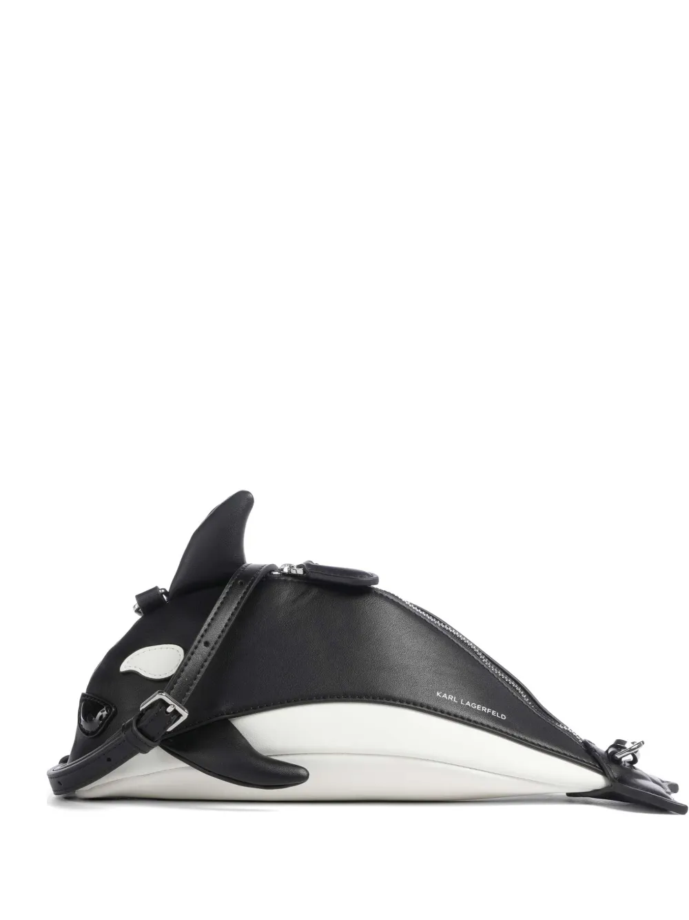 Karl Lagerfeld Ikon orka cross body bag - Nero