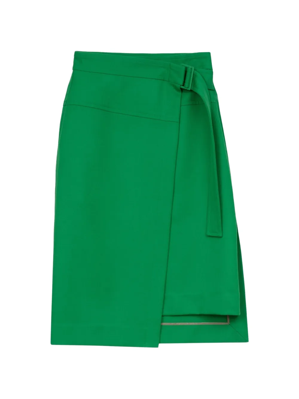 3.1 Phillip Lim Cavalry belted wrap skirt – Green