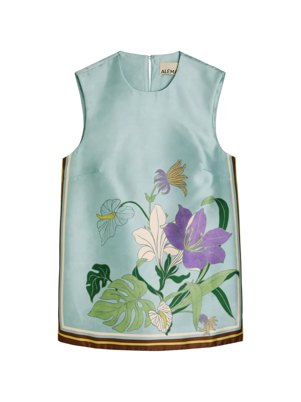 ALEMAIS Alfie floral top - Blu