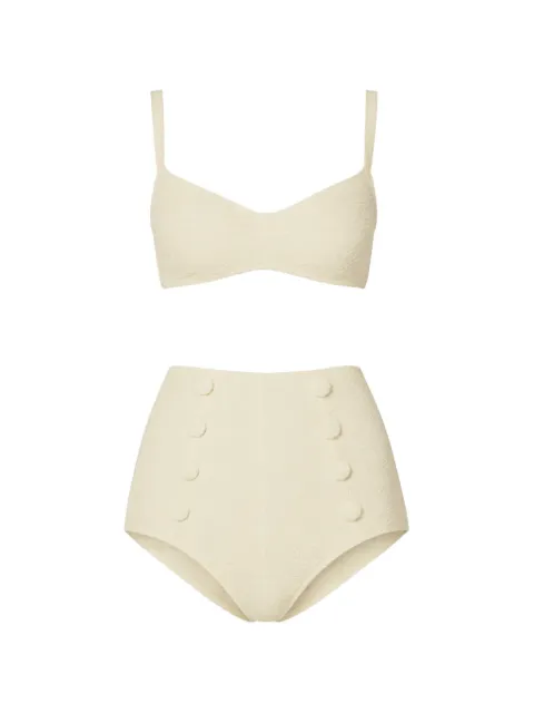 Lisa Marie Fernandez The Balconette button-detail bikini