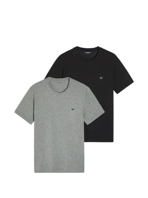 Emporio Armani logo-print T-shirts (set of two)