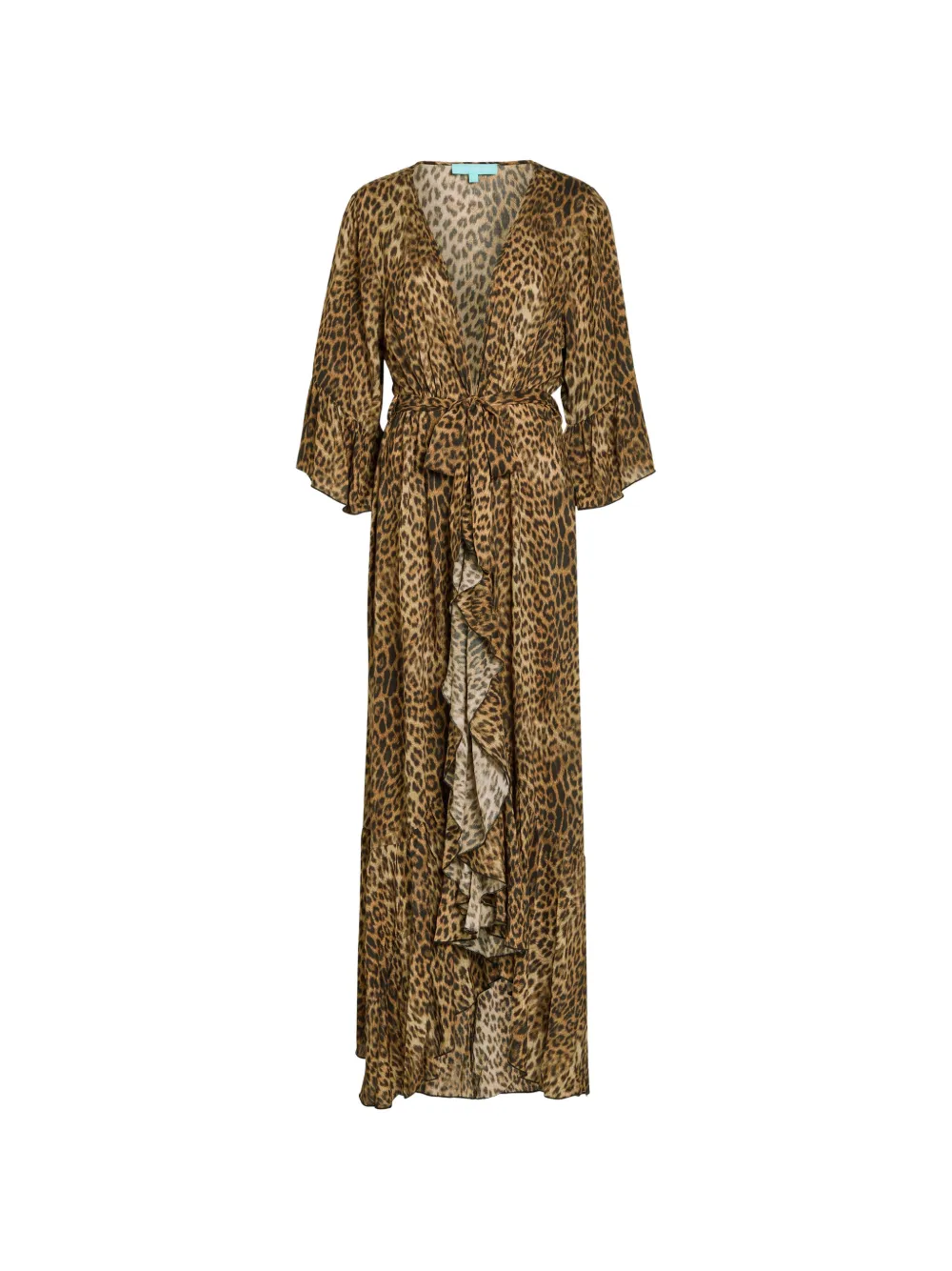 Melissa Odabash Manon animal-print maxi dress - Nude