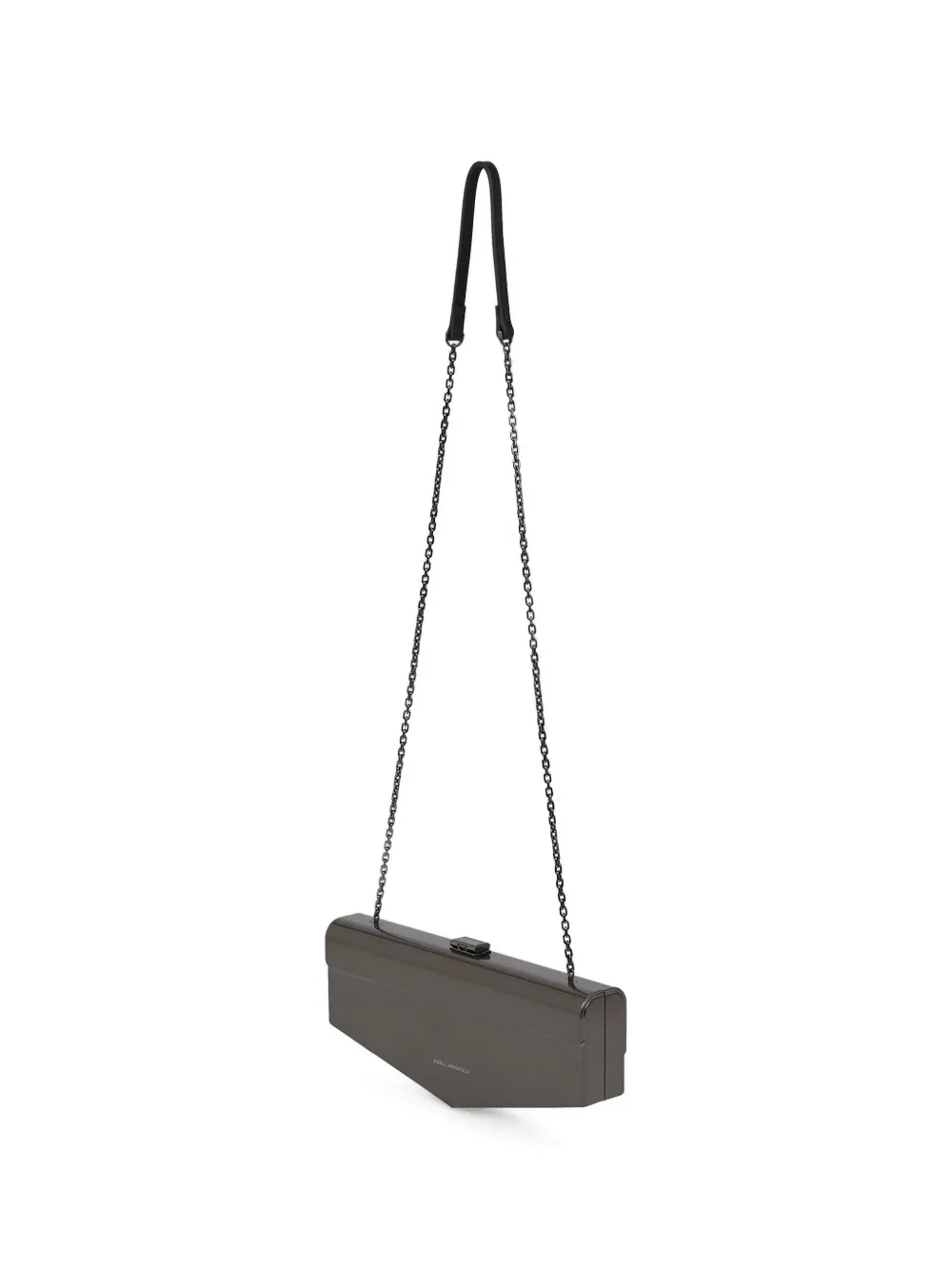  Karl Lagerfeld Kl Studio Autograph Clutch Bag - Grey 