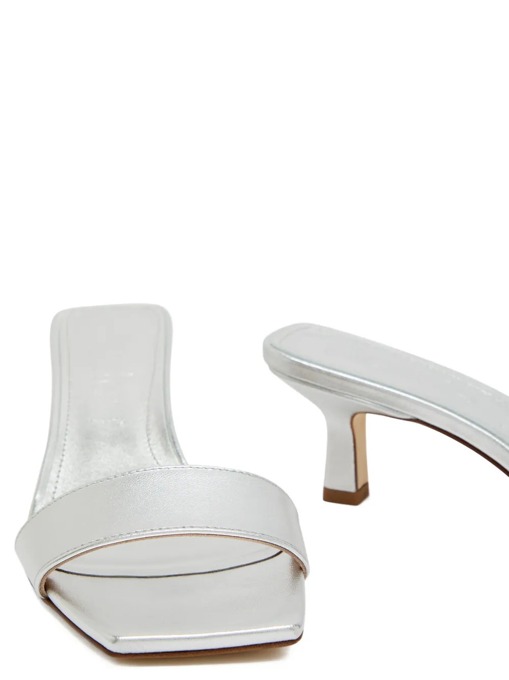 Aeyde Gilly strap sandals Zilver