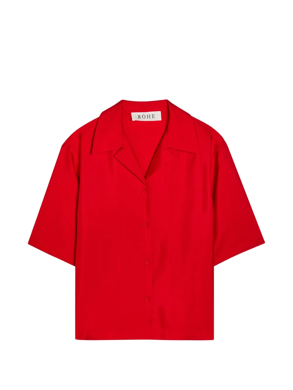 Róhe buttoned shirt - Red