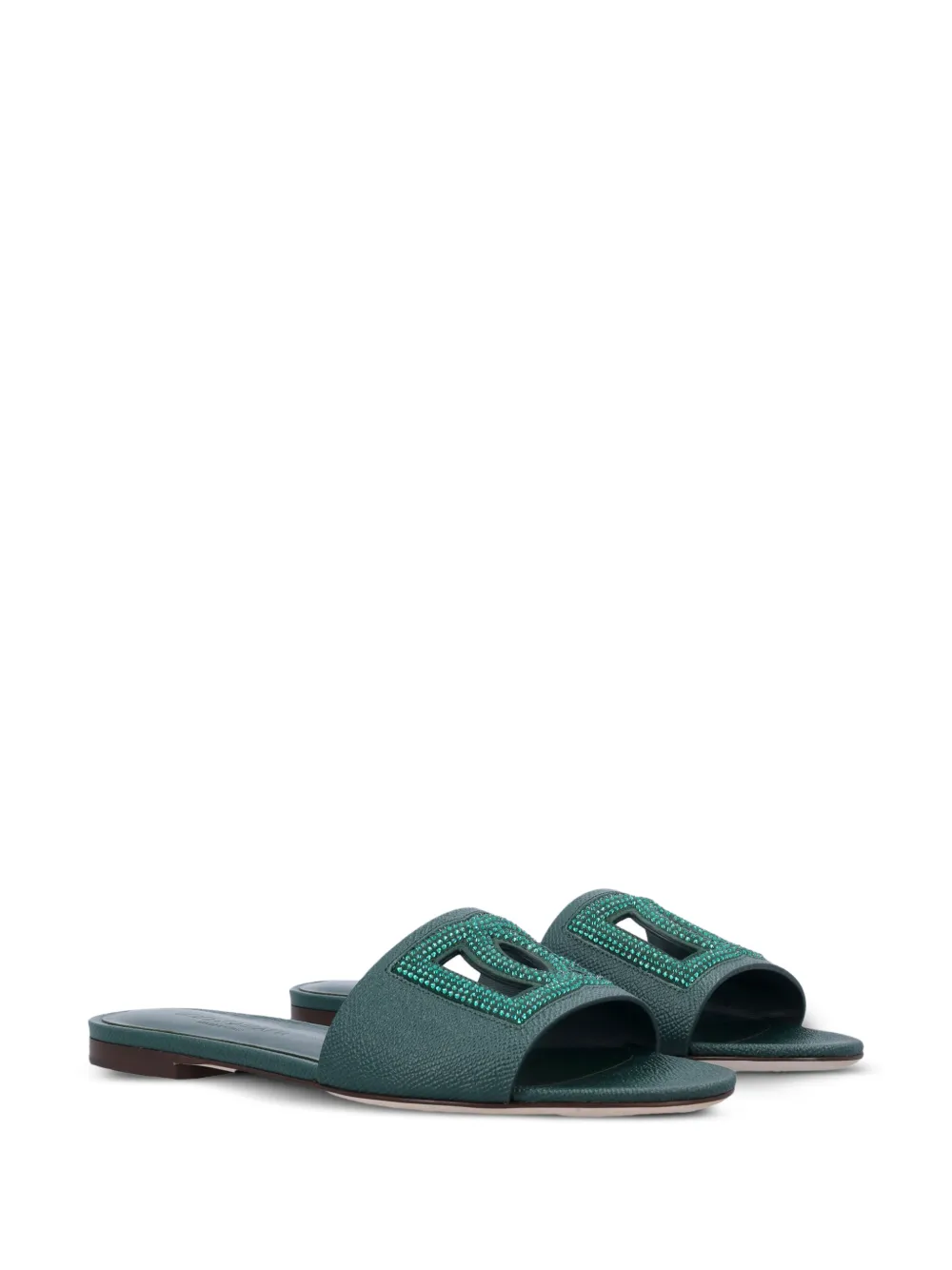 Dolce & Gabbana DG sandalen met logo Groen