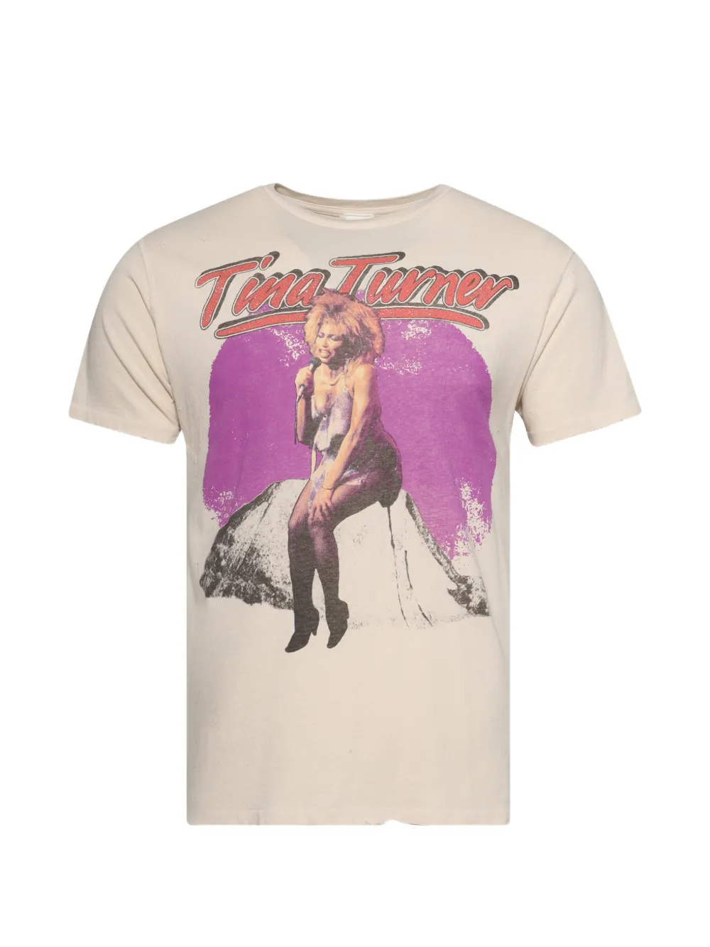 MadeWorn Tina Turner So Fine graphic T-shirt - Nude