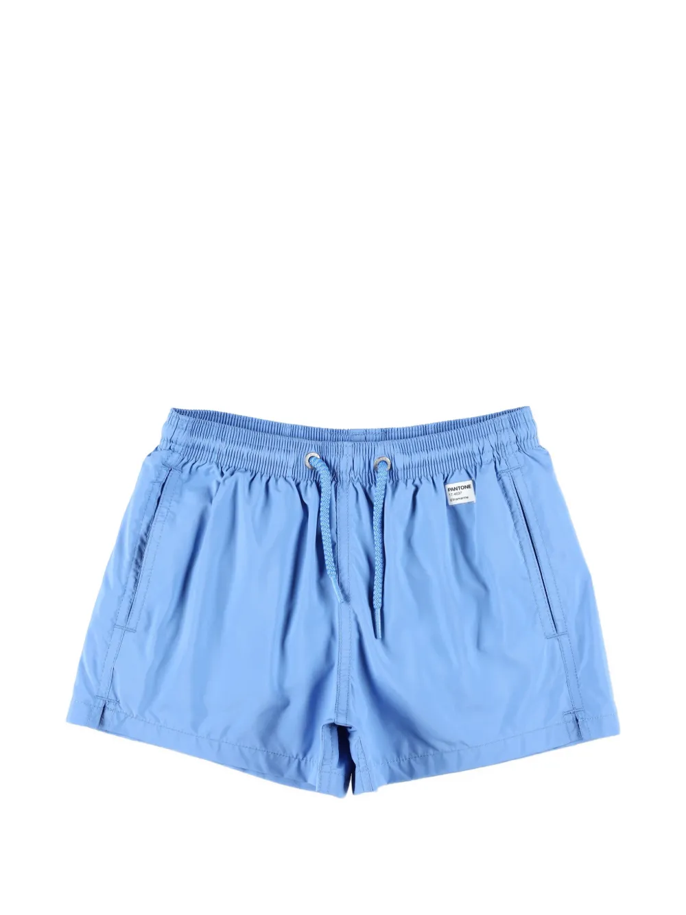 MC2 Saint Barth Kids Jean drawstring beach shorts - Blu