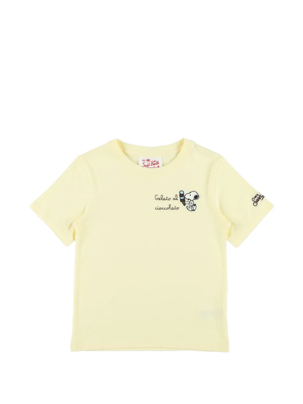 MC2 Saint Barth Kids icecream-graphic T-shirt - Giallo
