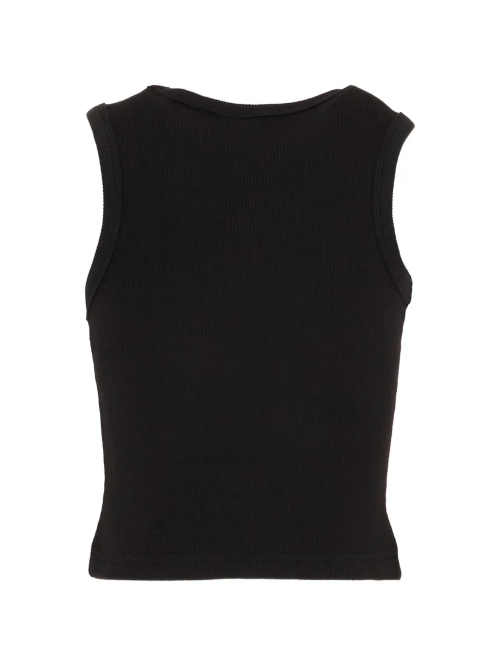 New Balance Kids Geribbelde tanktop met logo Zwart