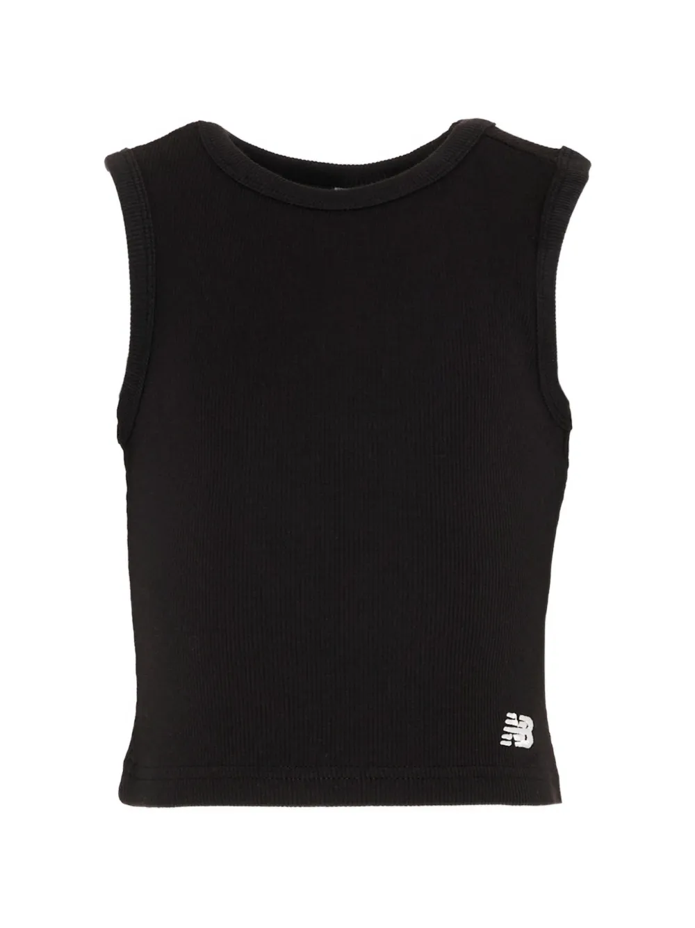 New Balance Kids ribbed logo tank top - Nero