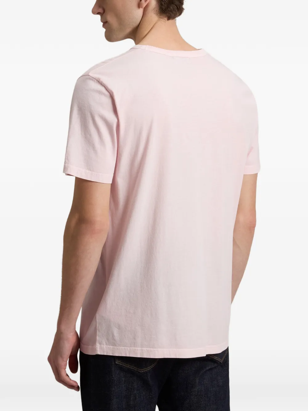 Woolrich T-shirt met logoprint Roze